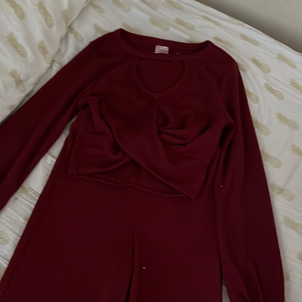 Red XS two piece set!!
